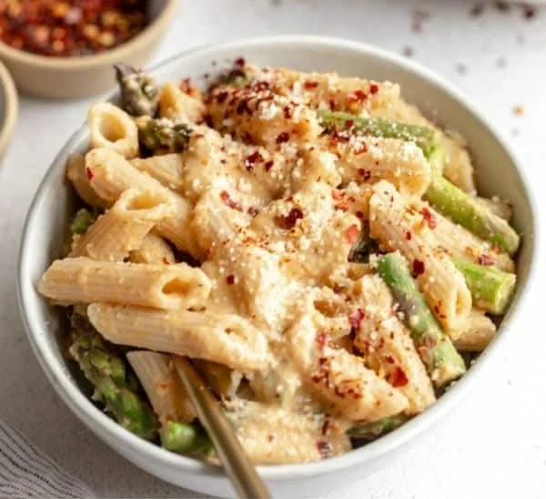 Creamy Lemon White Bean Pasta