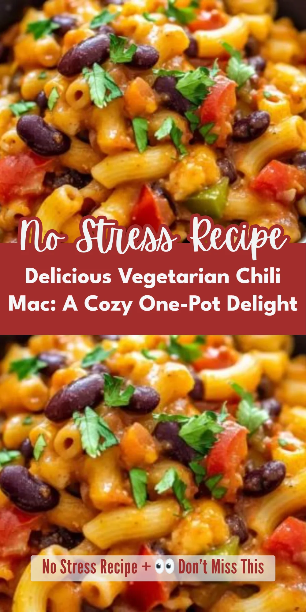 Delicious Vegetarian Chili Mac: A Cozy One-Pot Delight