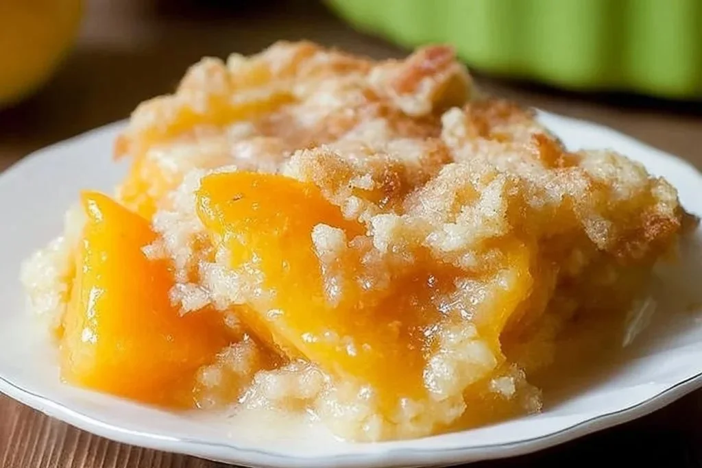 Delightfully Simple Peach Cobbler