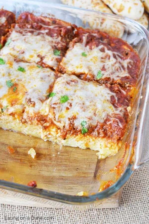 Easy Baked Spaghetti Pie