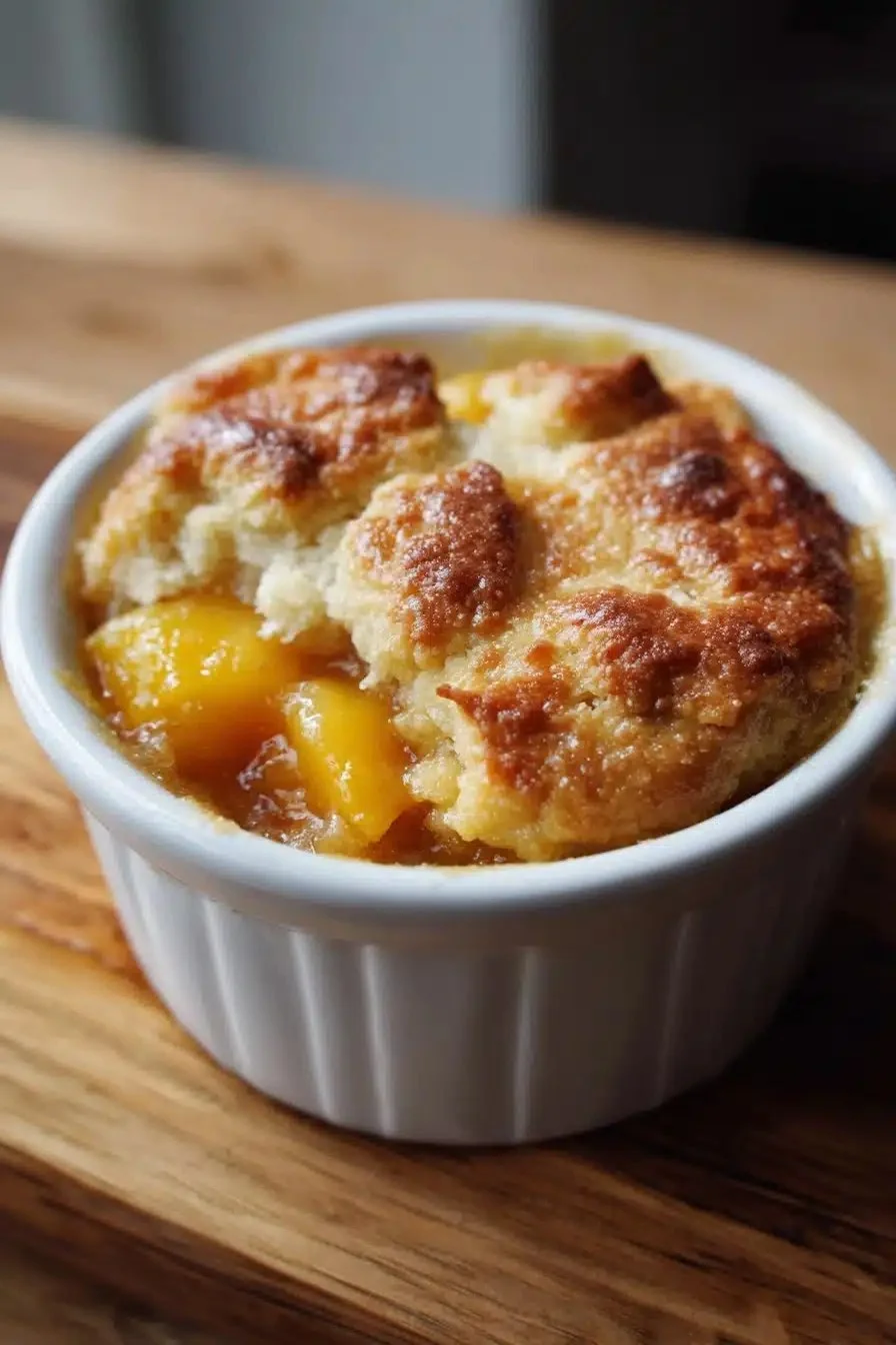 Easy Peach Cobbler Canned: Delight in This Simple Recipe!