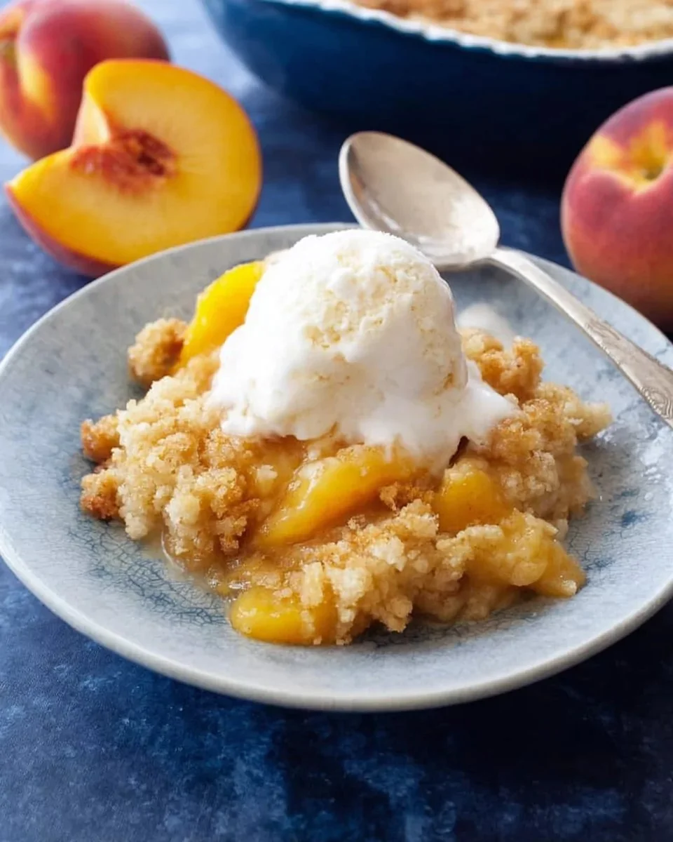 Easy Peach Cobbler Recipe For Beginners