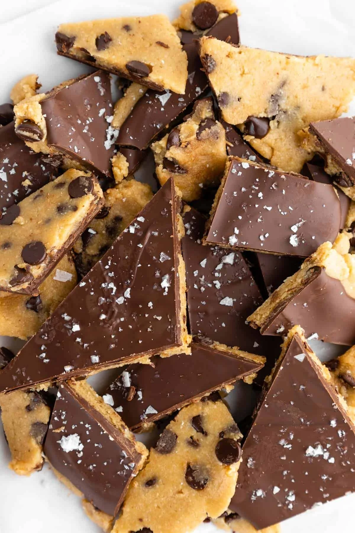Healthy Cookie Dough Bark