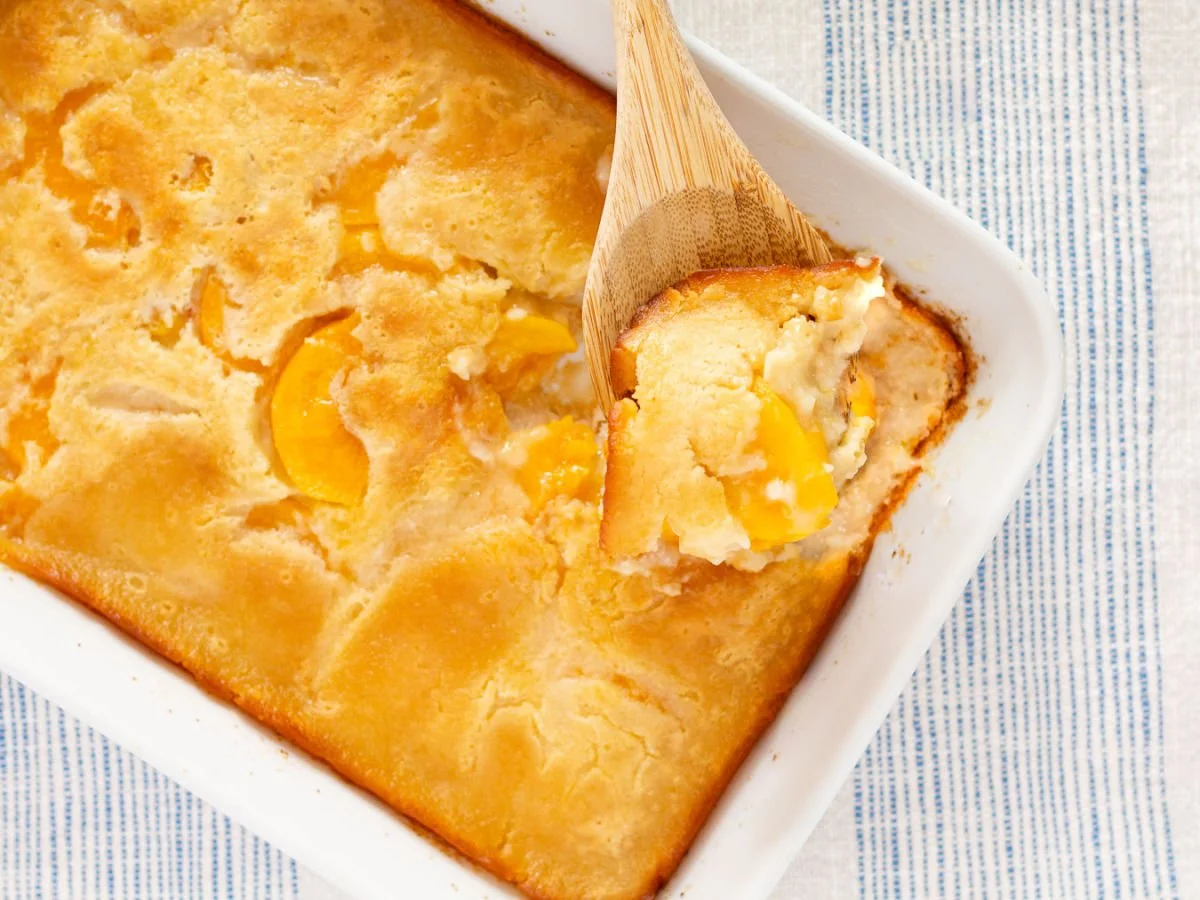 Homemade Peach Cobbler Recipe