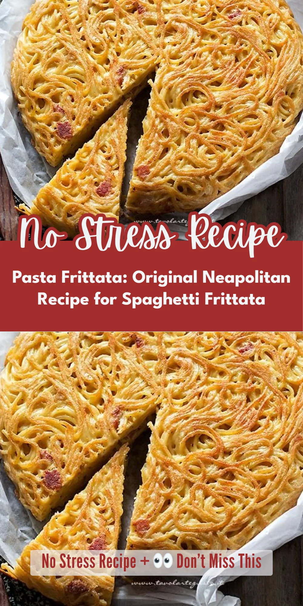 Pasta Frittata: Original Neapolitan Recipe for Spaghetti Frittata