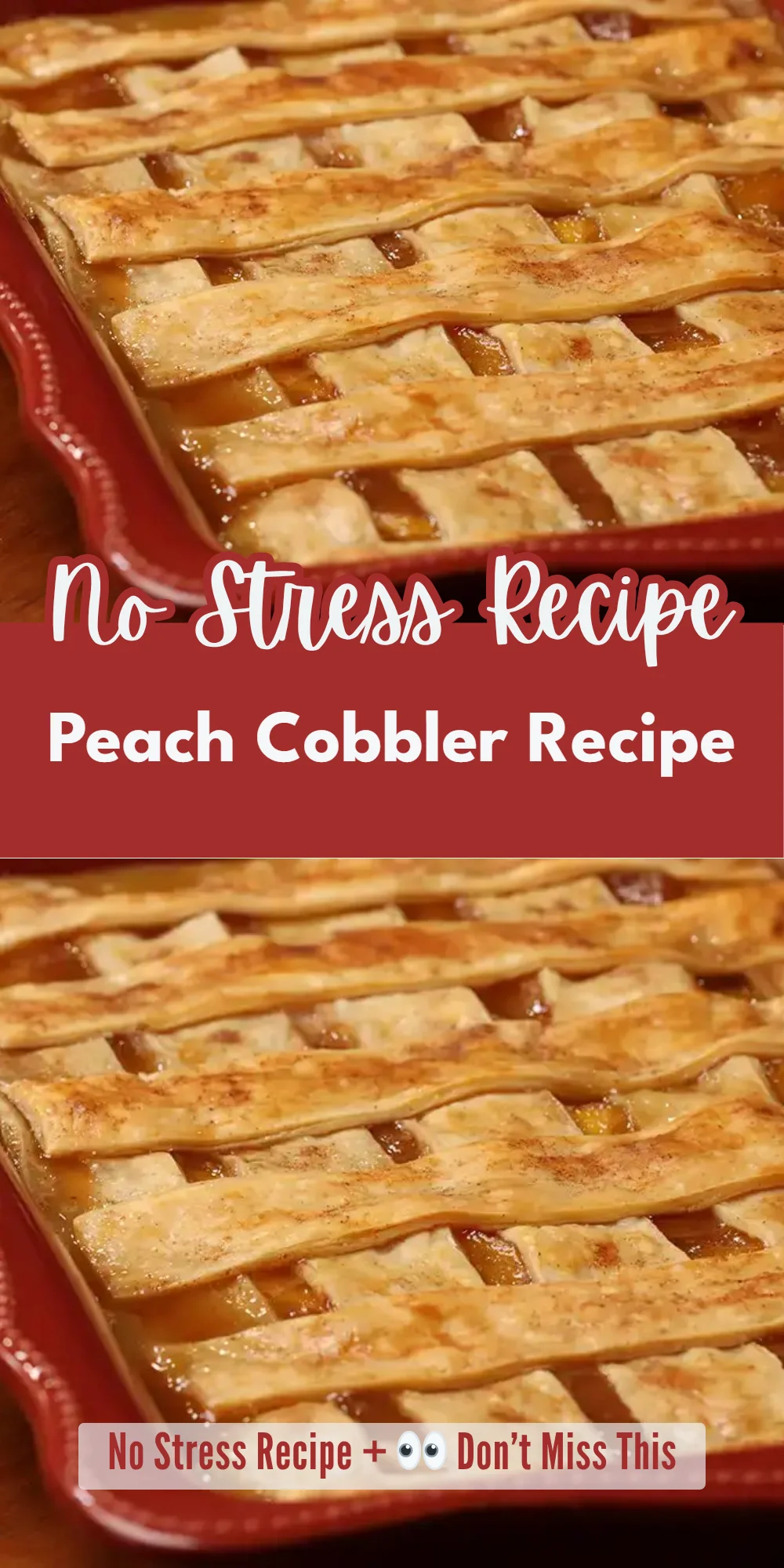 Peach Cobbler Recipe