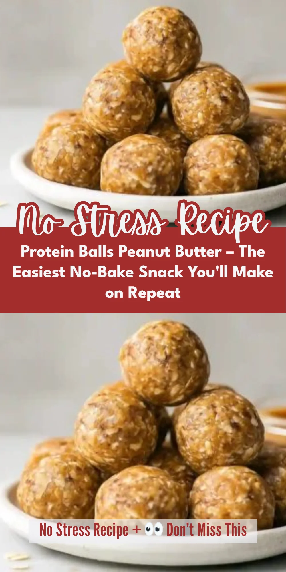 Protein Balls Peanut Butter – The Easiest No-Bake Snack You'll Make on Repeat