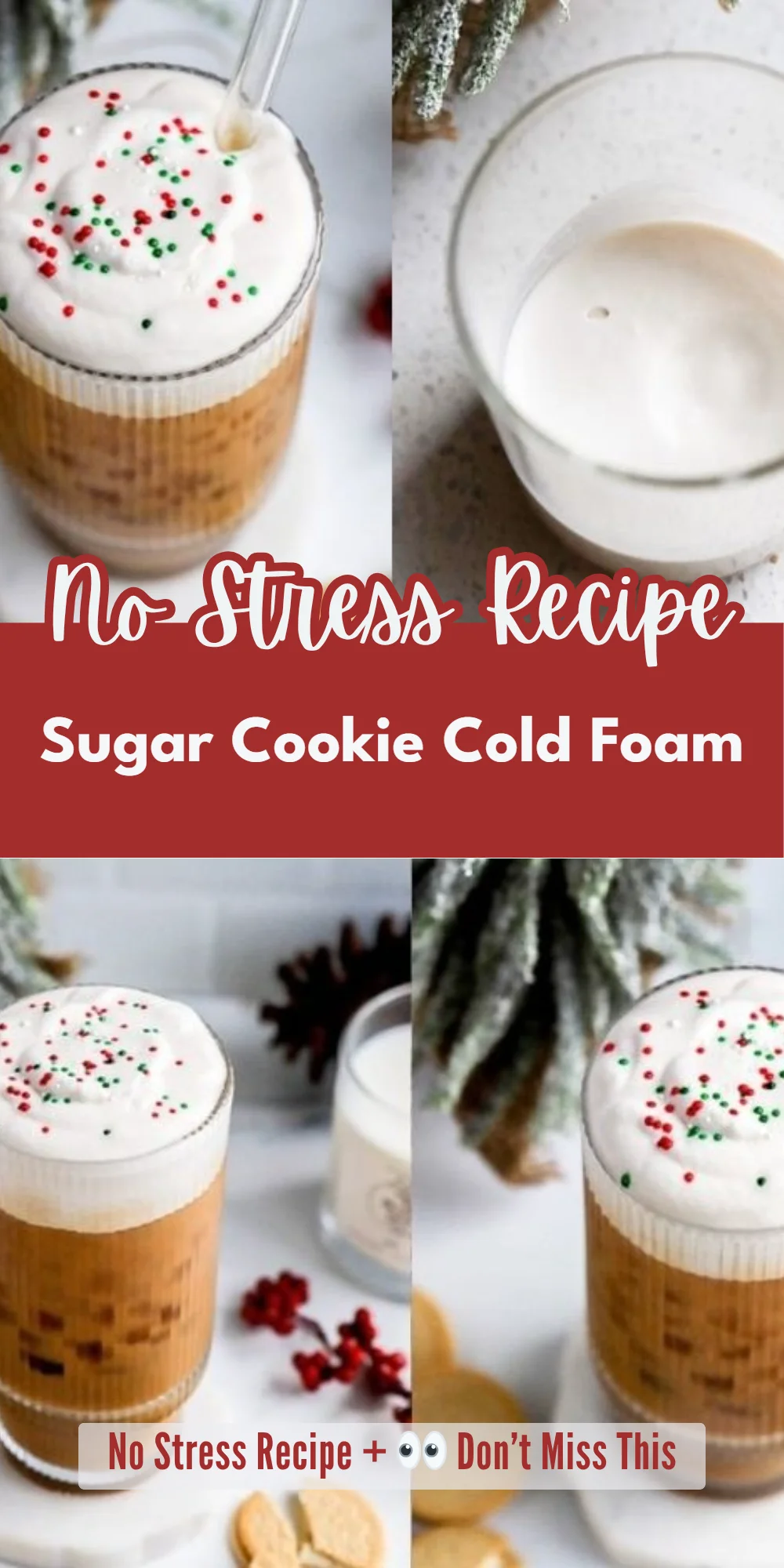 Sugar Cookie Cold Foam