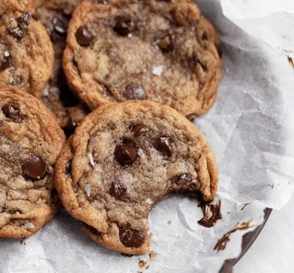 Banana Chocolate Chip Cookies