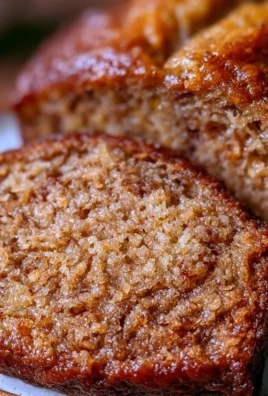 Healthy high protein moist banana bread freshly baked